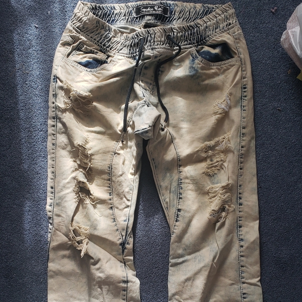 Mens jean joggers